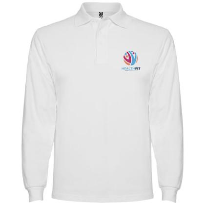 Estrella long sleeve men's polo