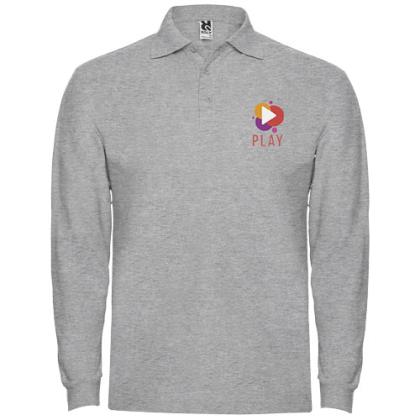 Estrella long sleeve men's polo