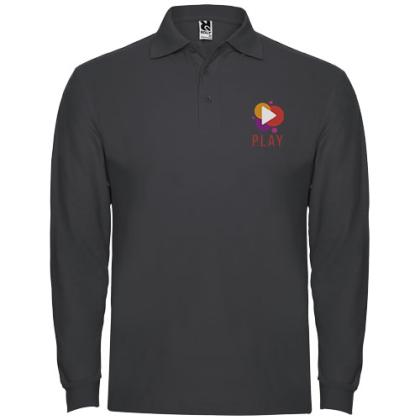 Estrella long sleeve men's polo