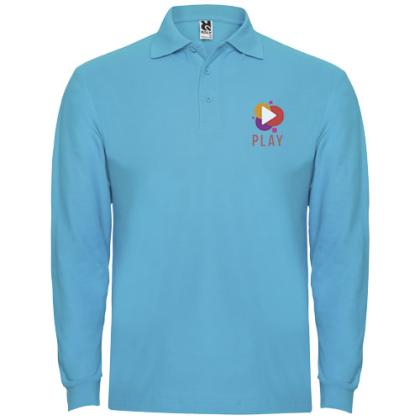 Estrella long sleeve men's polo