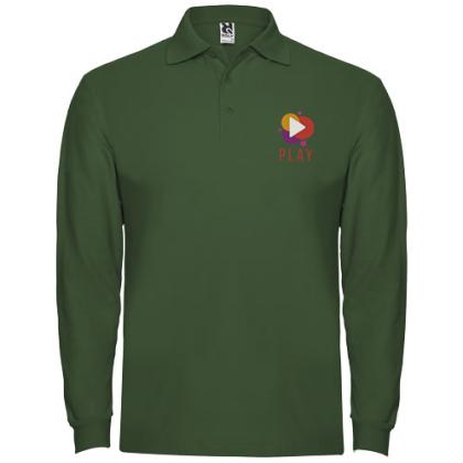 Estrella long sleeve men's polo