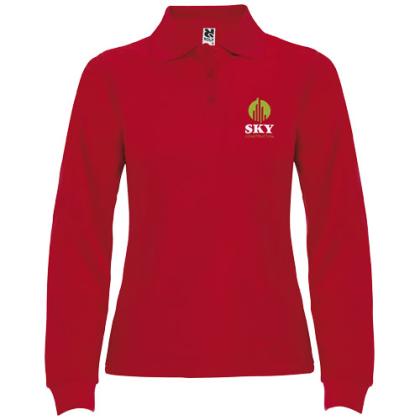 Estrella long sleeve women's polo
