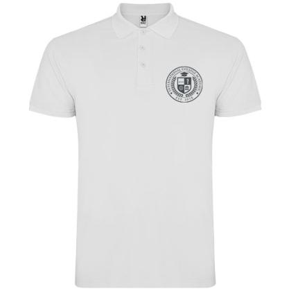 Star short sleeve men's polo