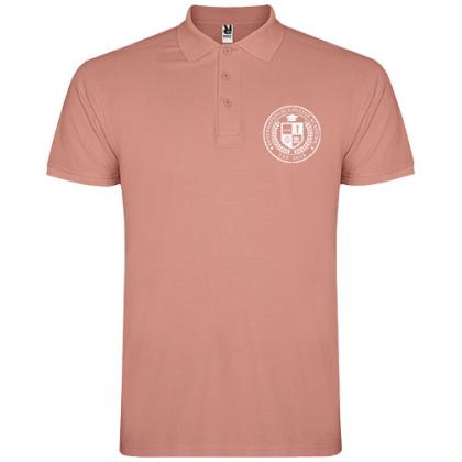 Star short sleeve men's polo