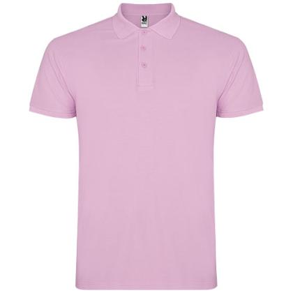 Star short sleeve men's polo