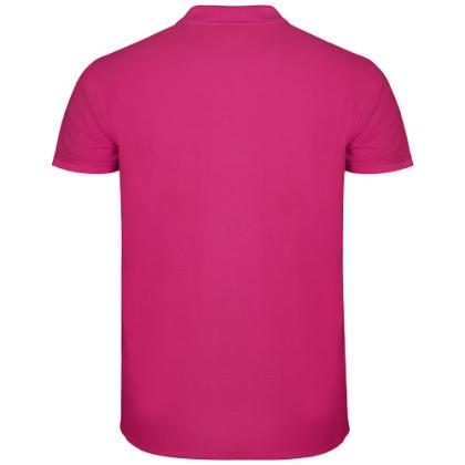 Star short sleeve men's polo