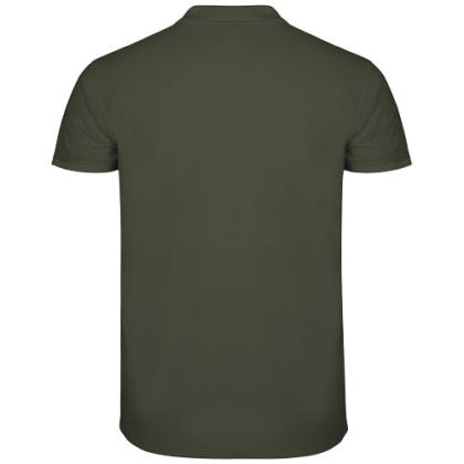 Star short sleeve men's polo