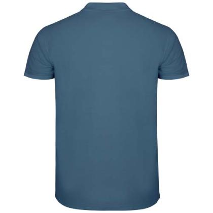 Star short sleeve men's polo