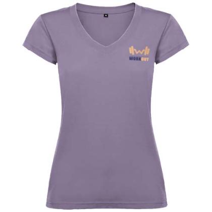 Victoria short sleeve women's v-neck t-shirt