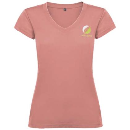 Victoria short sleeve women's v-neck t-shirt