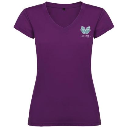 Victoria short sleeve women's v-neck t-shirt