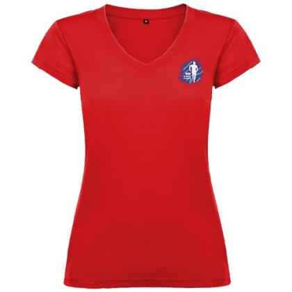 Victoria short sleeve women's v-neck t-shirt