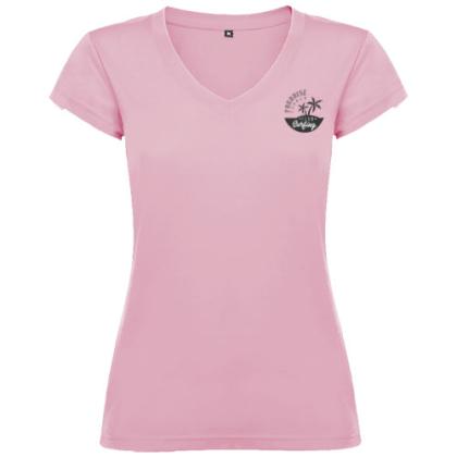 Victoria short sleeve women's v-neck t-shirt