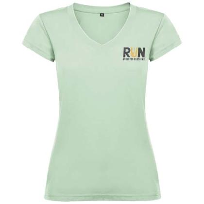 Victoria short sleeve women's v-neck t-shirt