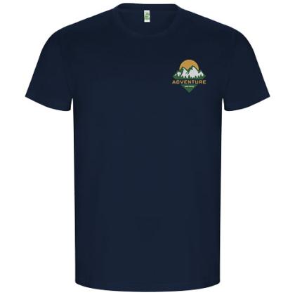 Golden short sleeve men's t-shirt