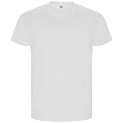 Golden short sleeve men's t-shirt