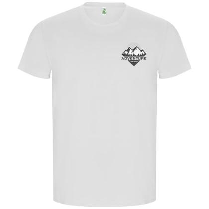 Golden short sleeve men's t-shirt