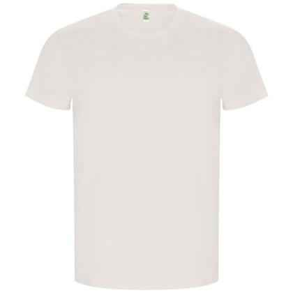 Golden short sleeve men's t-shirt