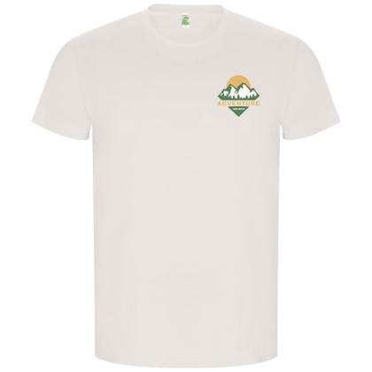 Golden short sleeve men's t-shirt