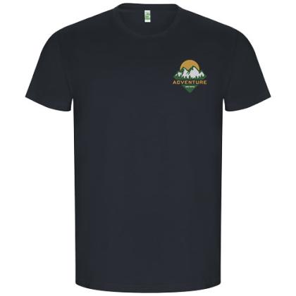 Golden short sleeve men's t-shirt