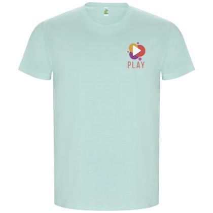 Golden short sleeve men's t-shirt