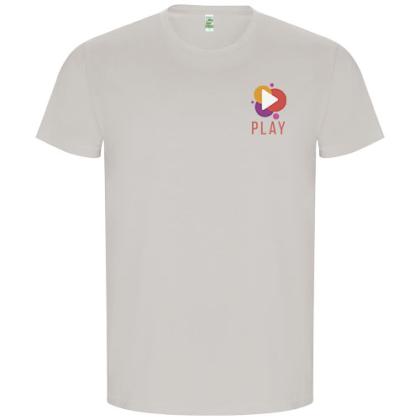 Golden short sleeve men's t-shirt