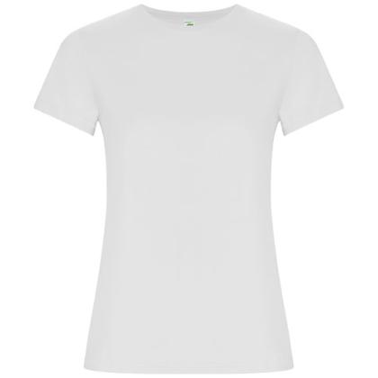 Golden short sleeve women's t-shirt