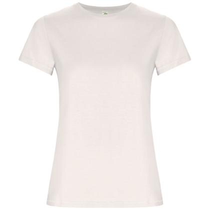 Golden short sleeve women's t-shirt