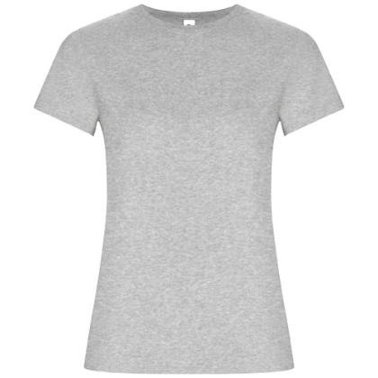 Golden short sleeve women's t-shirt