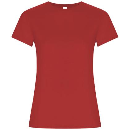 Golden short sleeve women's t-shirt