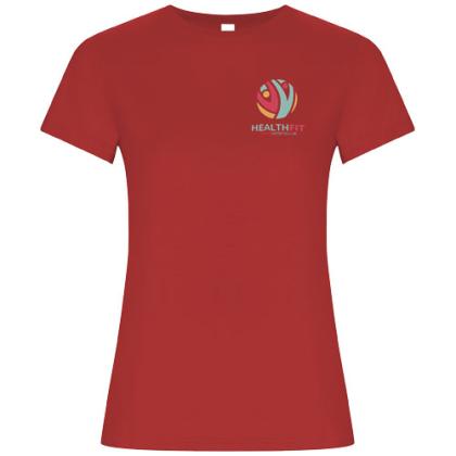 Golden short sleeve women's t-shirt