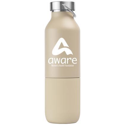 Freya Duo – 2-in-1 590ml Double-Wall Recycled Stainless Steel Bottle with 325ml Tumbler E155102