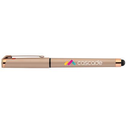 Islander Softy Rose Gold Designer Metallic Gel Pen  with Stylus E151805