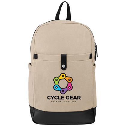 Odyssey Pack - Recycled Cotton Canvas Backpack E158001