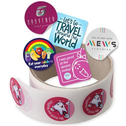 37mm PAPER STICKERS ON ROLLS E1514202