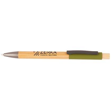 Tian Bamboo Push Button Ball Pen E151407