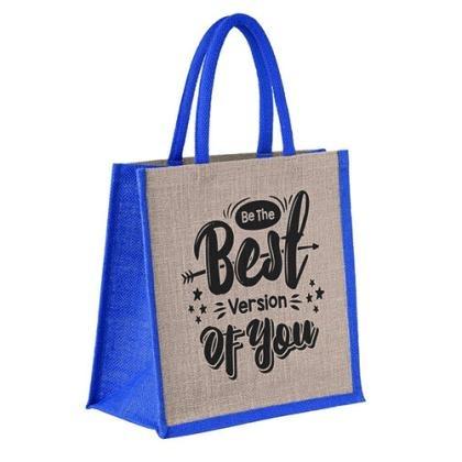 Cambridge Jute Shopper Bag (Screen Print) E158603