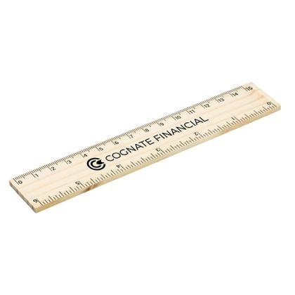 Ruler -Wooden Ruler 15cm/6inch E155501
