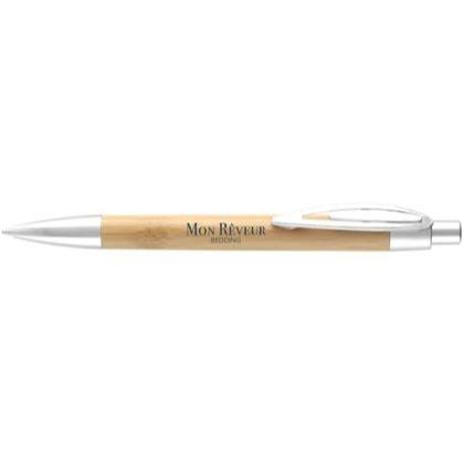 Sylvan Bamboo Push Button Ball Pen E151206