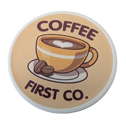100% Recycled Round Coaster E155305
