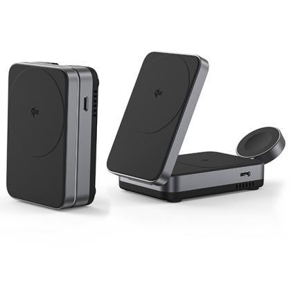 W42 Qi2 – Foldable Magnetic Wireless Charging Stand E157306