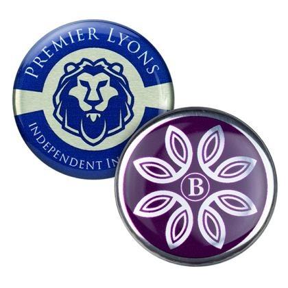 ALUMINIUM CLUTCH PIN BADGES - STANDARD E1513706