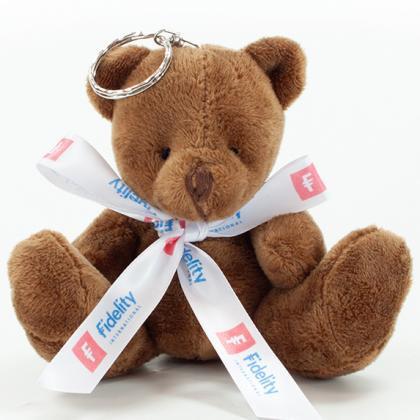 12cm Swifty Key Ring Bear Bow E1512802