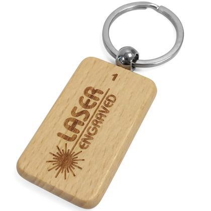 Wooden Key Ring E1514002