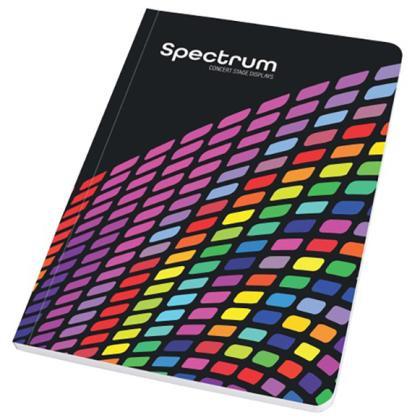 COTTENHAM FULL COLOUR A5 FLEXI NOTEBOOK E156509