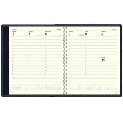 Comb Bound Quarto Weekly Diary E1514603