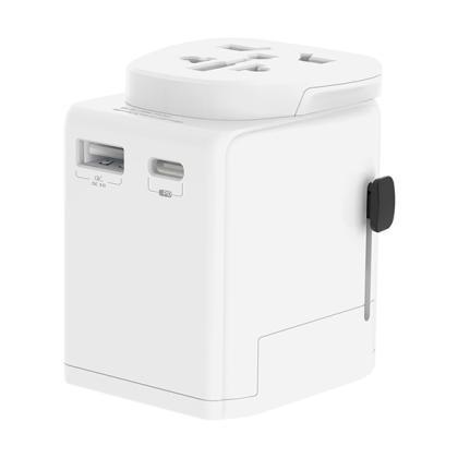 Venture USB C/A Fast Charge Worldwide Travel Adapter E159102