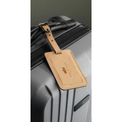 Recycled Leather Luggage Tag E158904