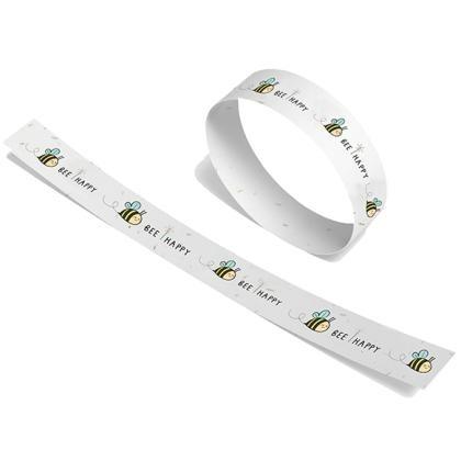 Seeded Paper Wristbands E1511907