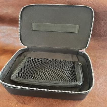 Smooth Leather Tech Pouch  E157105